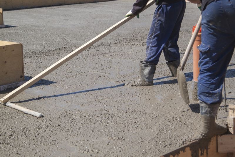 Preparation for Concrete Leveling